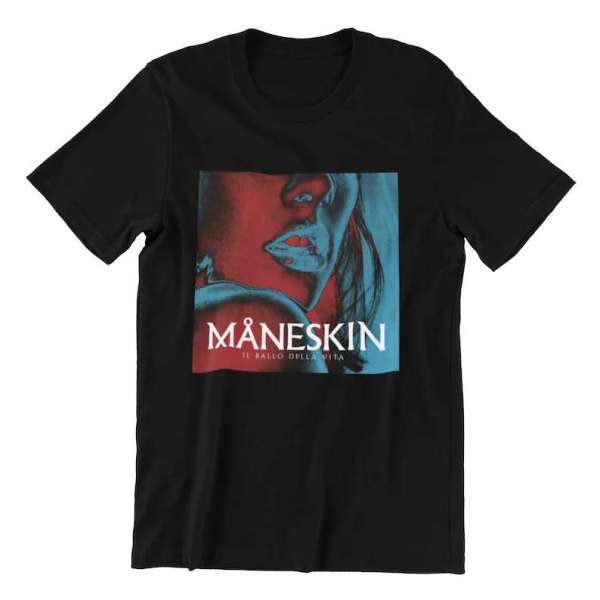 Maneskin Art Poster Band Unisex Graphic T-shirt