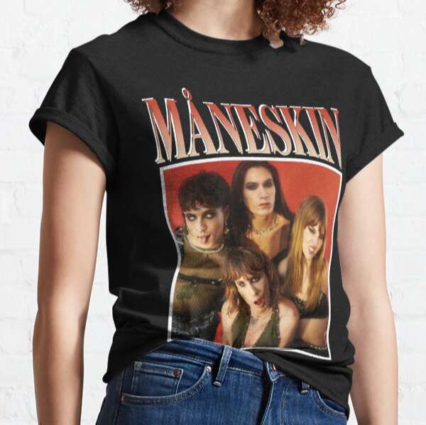 Maneskin Classic T-shirt Music Singer