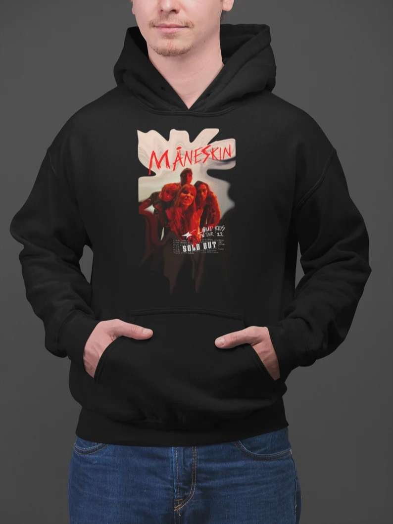 Maneskin Merch Album Art Band Shirt