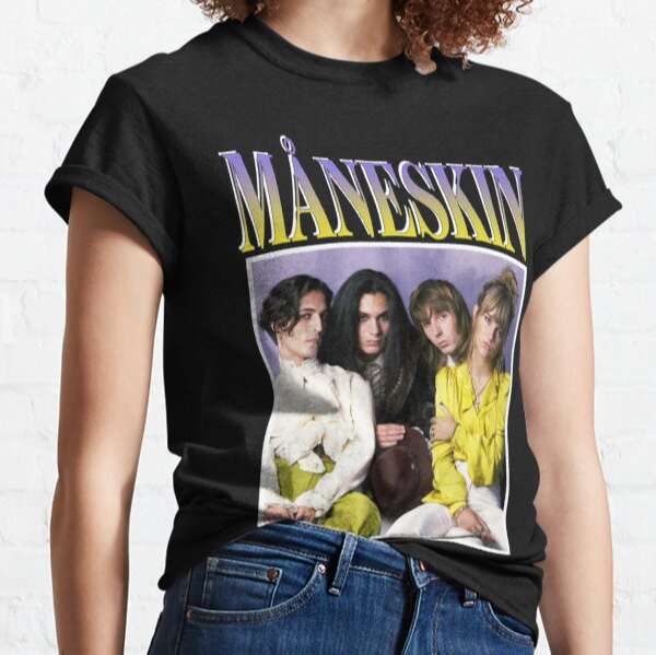 Maneskin Rock Band T-shirt Music Singer