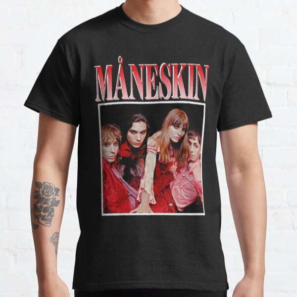 Maneskin T-shirt Rock Band Music