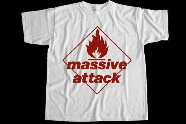 Massive Attack Band T-shirt Merch Music