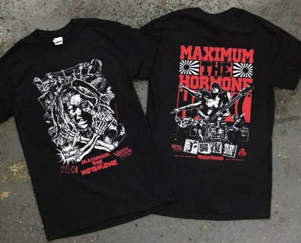 Maximum The Hormone Japan Band T-shirt S-5xl