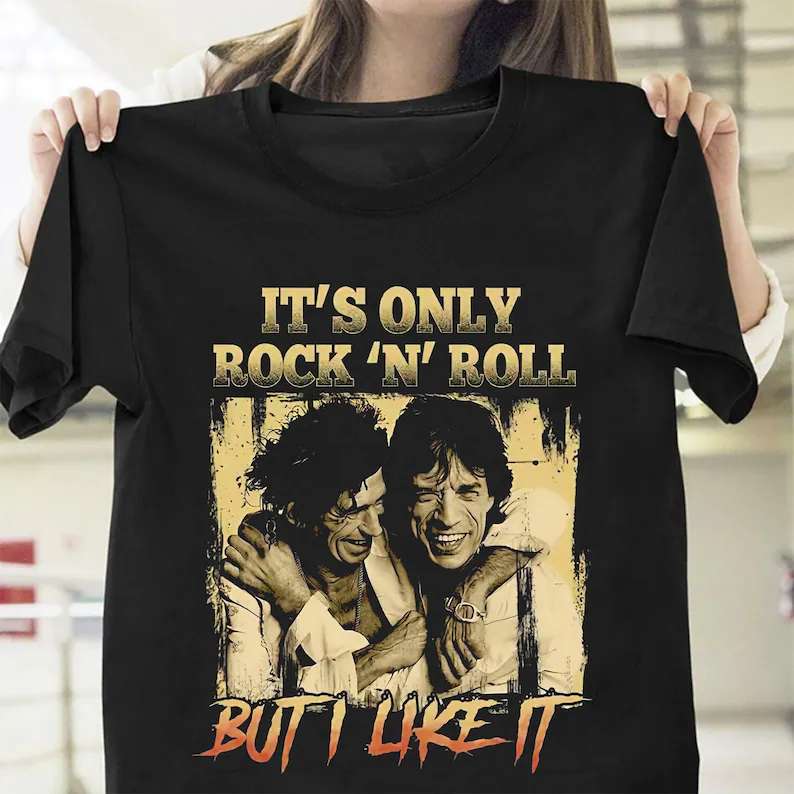 Mick Jagger And Keith Richards The Rolling Stones Unisex T Shirt