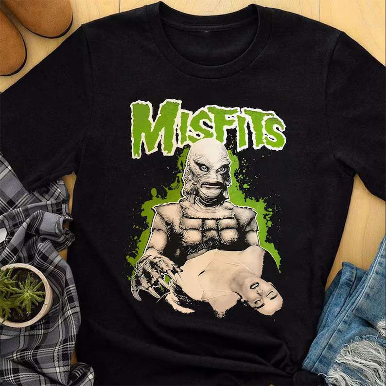 Misfits Universal Monsters Creature From The Black Lagoon T-shirt