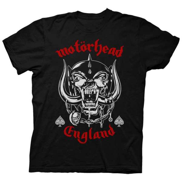 Motorhead England T-shirt Merch