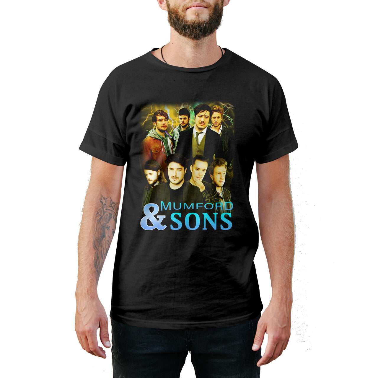 Mumford Sons Vintage Retro T Shirt