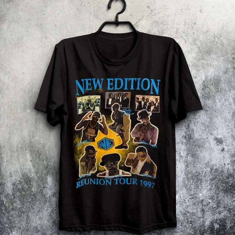 New Edition Band Vintage T-shirt Merch