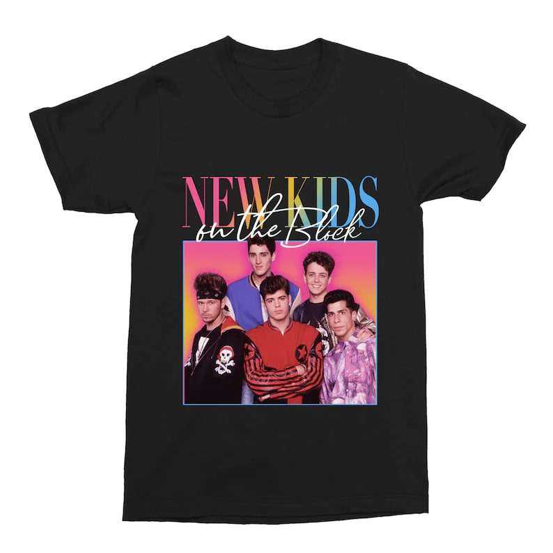 New Kids On The Block Boy Band Unisex T Shirt