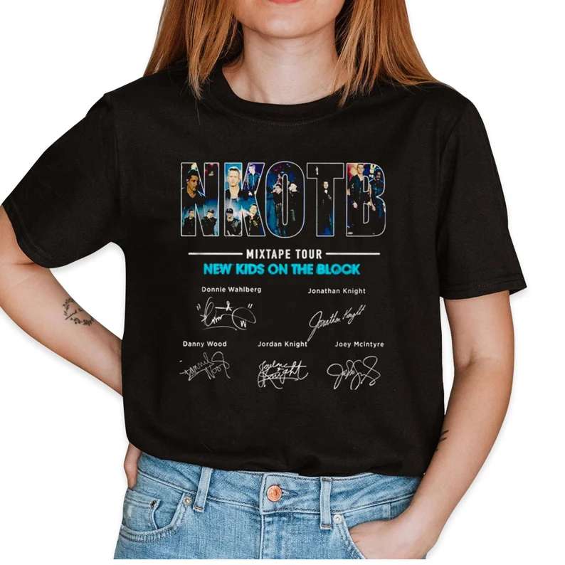 New Kids On The Block Mixtape Tour 2022 T-shirt Nkotb