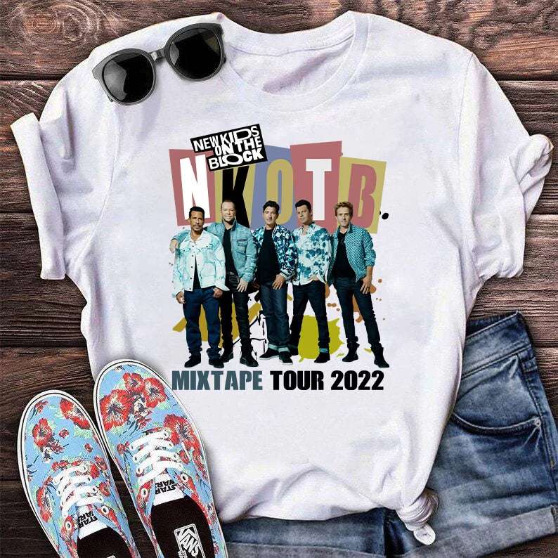 New Kids On The Block Nkotb Mixtape Tour 2022 T-shirt