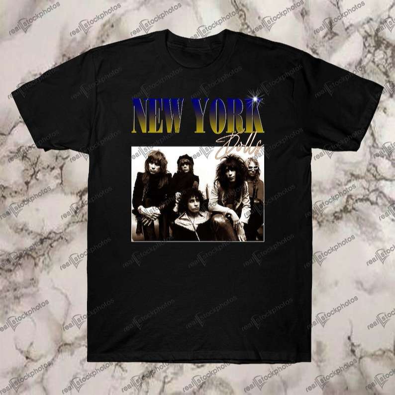 New York Dolls T-shirt Rock Band Music