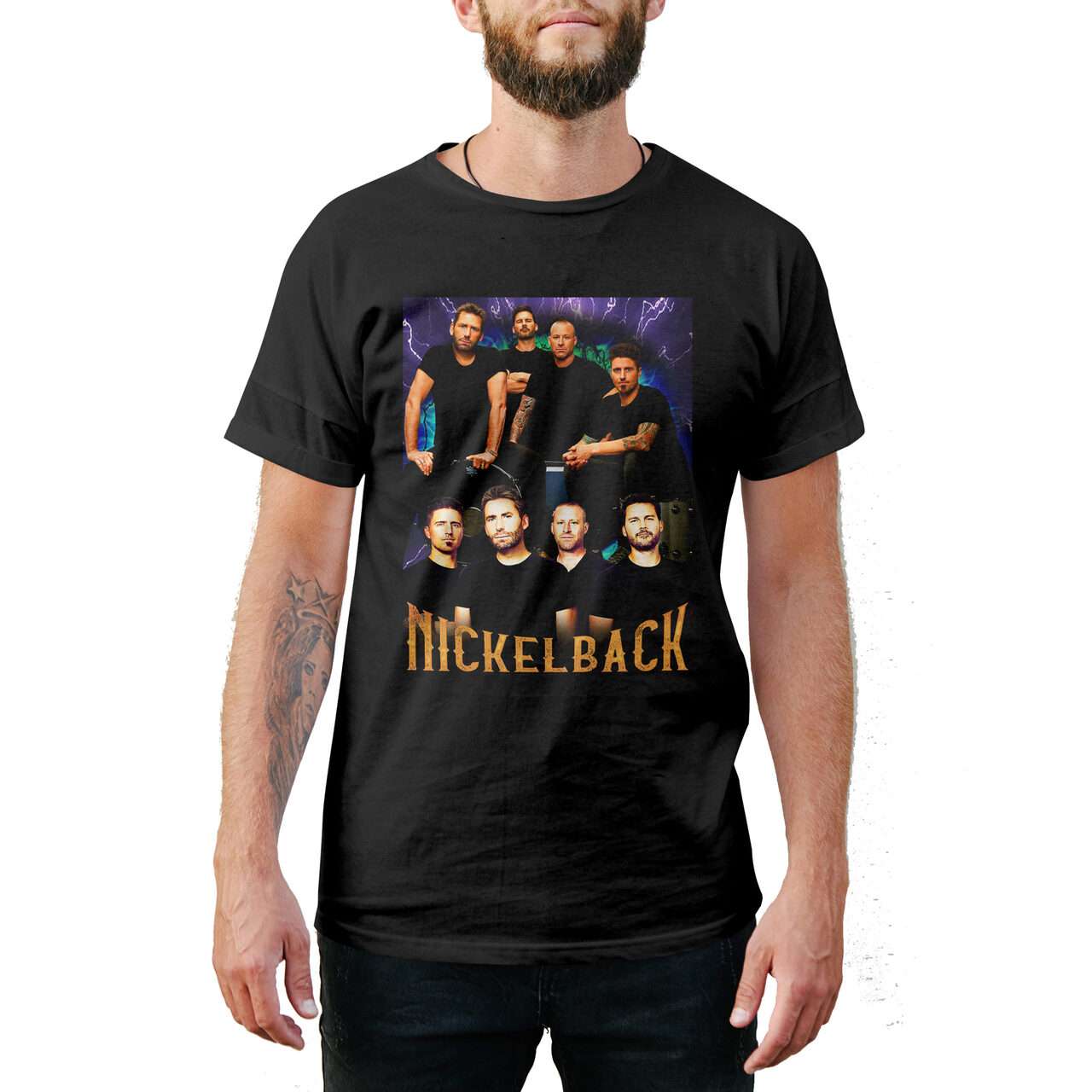 Nickelback Vintage Retro T Shirt