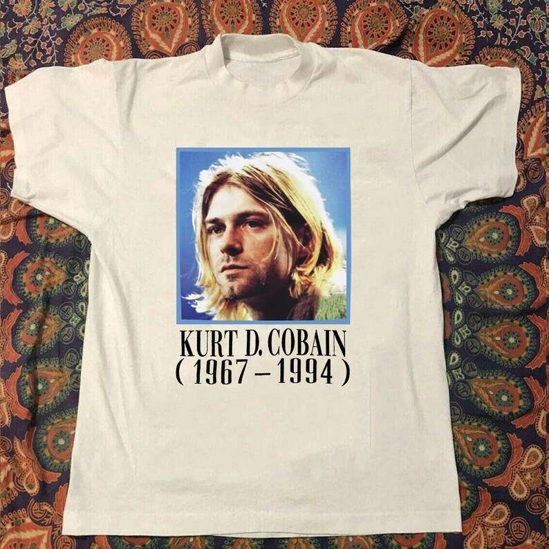 Nirvana Kurt Cobain Memorial Unisex T Shirt