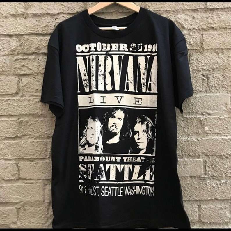 Nirvana Seattle Concert Unisex T-shirt