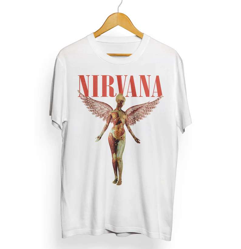 Nirvana Shirt Rock Band