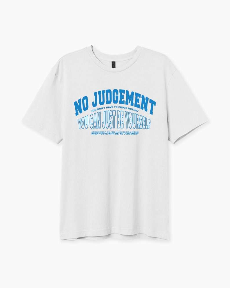 No Judgement T Shirt Heartbreak Weather Album