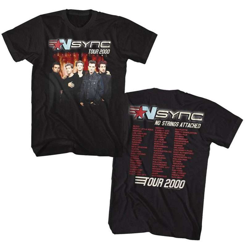 Nsync 2000 Tour T Shirt