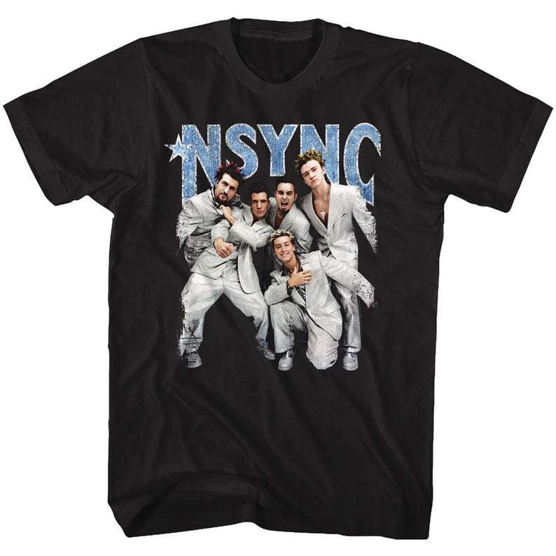 Nsync Silver Suit Boy Band T Shirt