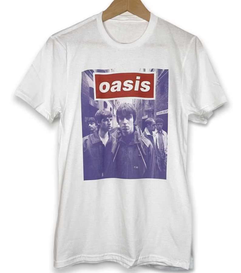 Oasis Whats The Story Morning Glory Britpop T-shirt