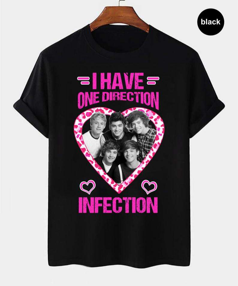 One Direction 1d Infection Y2k T Shirt