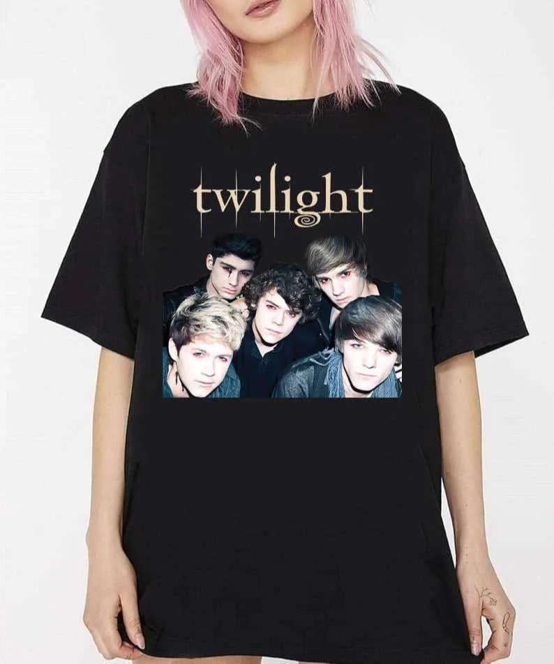 One Direction As Twilight Classic T Shirt