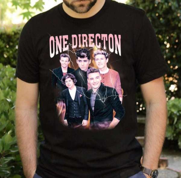 One Direction Vintage T-shirt Merch Music Band