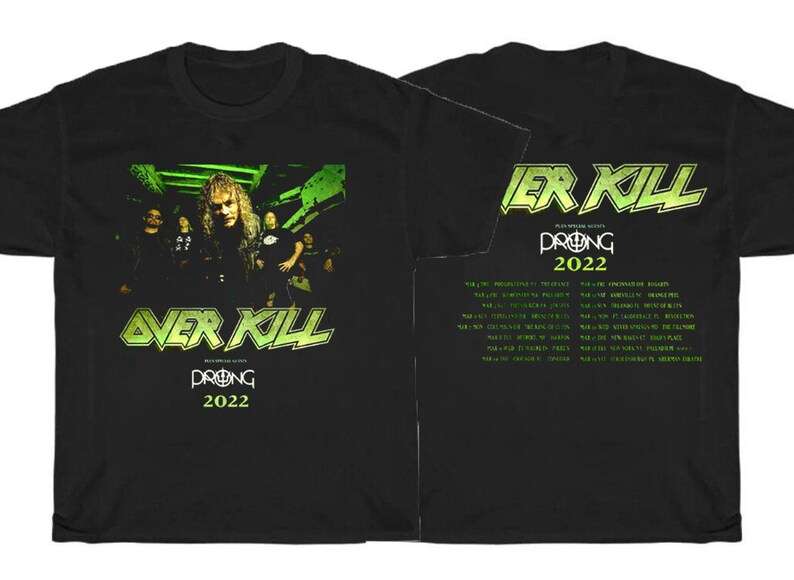 Over Kill Tour 2022 T-shirt