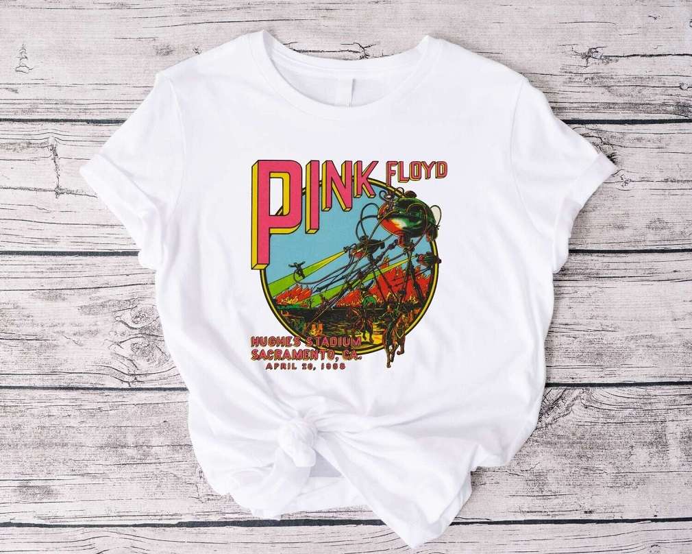 Pink Floyd Hughes Stadium Sacramento 1988 Shirt