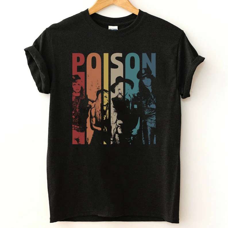 Poison Band T-shirt Music Lover