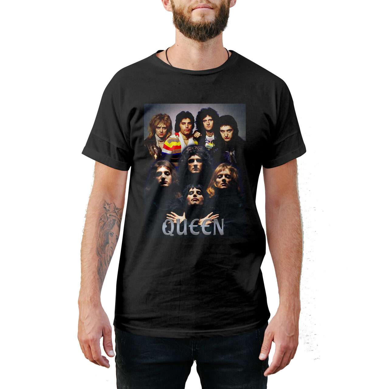 Queen Vintage Retro T Shirt