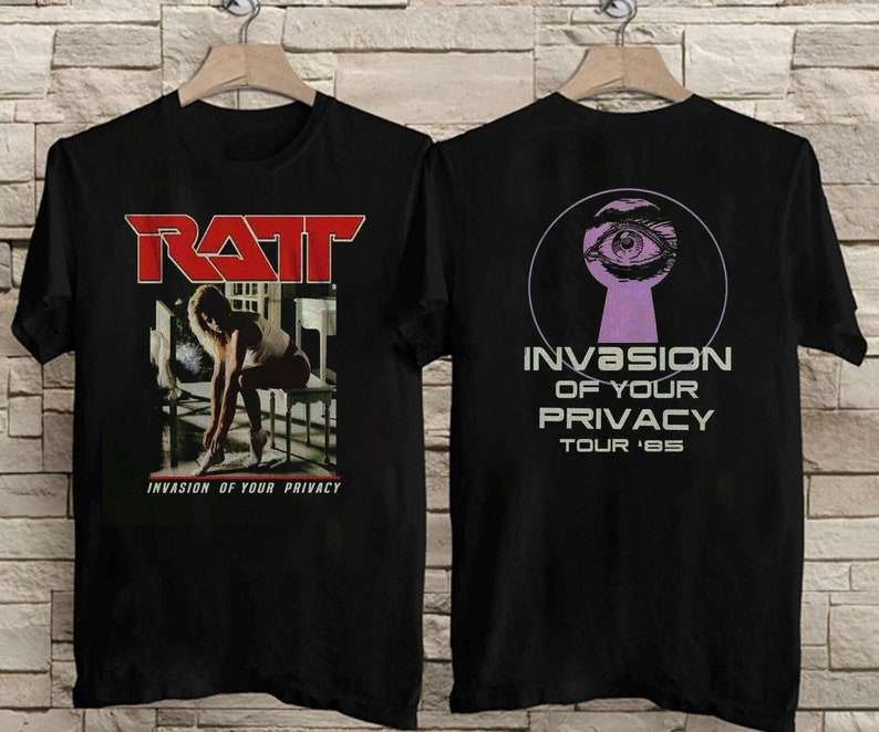 Ratt Invasion Of Your Privacy Tour 85 T Shirt