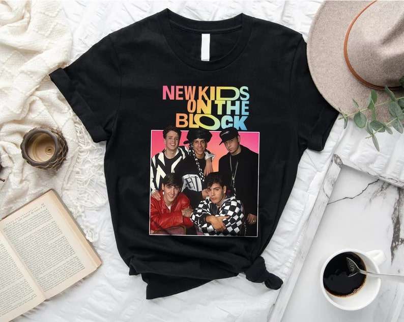 Retro New Kids On The Block T-shirt