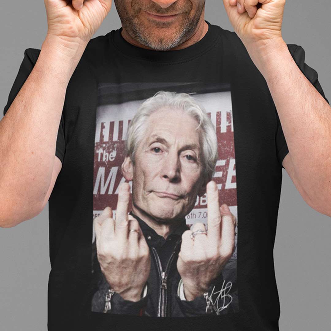 Rolling Stones Drummer Charlie Watts Unisex T Shirt