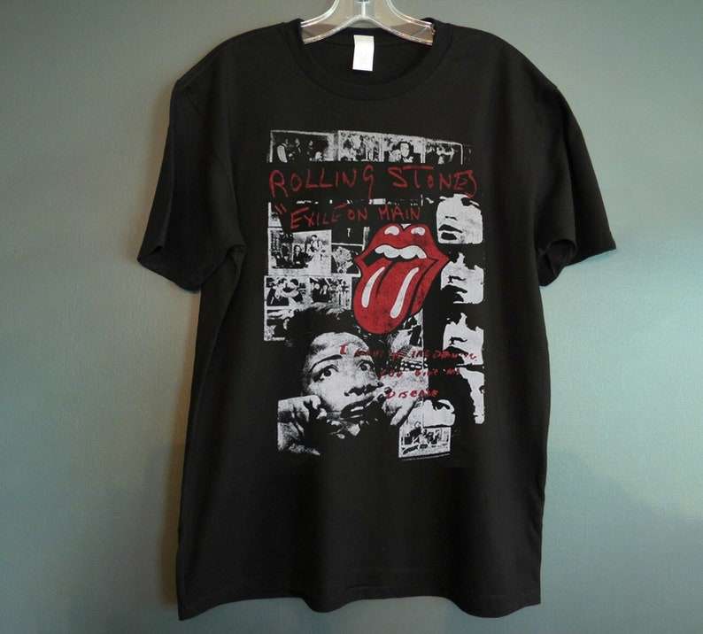 Rolling Stones Exile On Main St Collage T Shirt