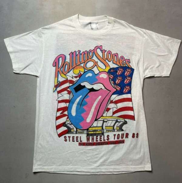 Rolling Stones Steel Wheels Tour T-shirt