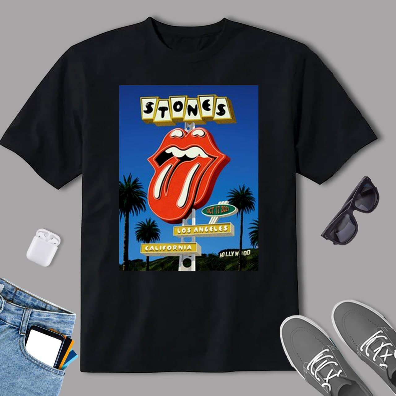 Rolling Stones T Shirt Music