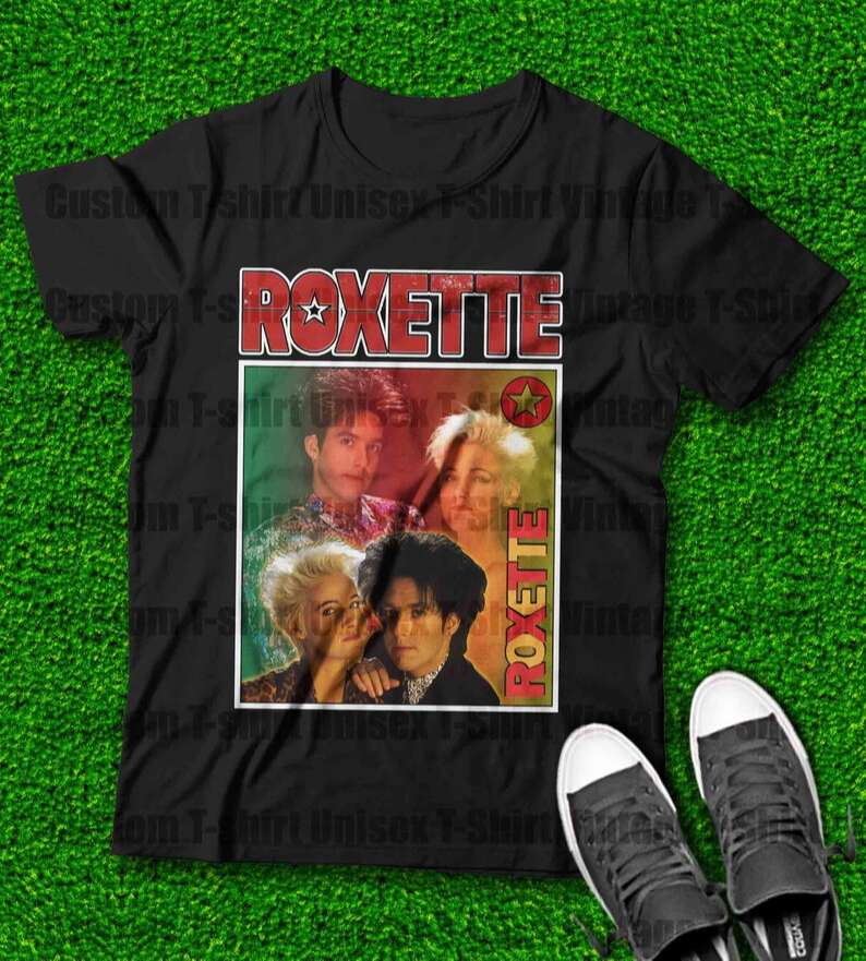 Roxette T-shirt Pop Duo Music