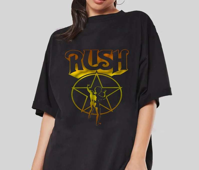 Rush Rock Band T-shirt Merch Music