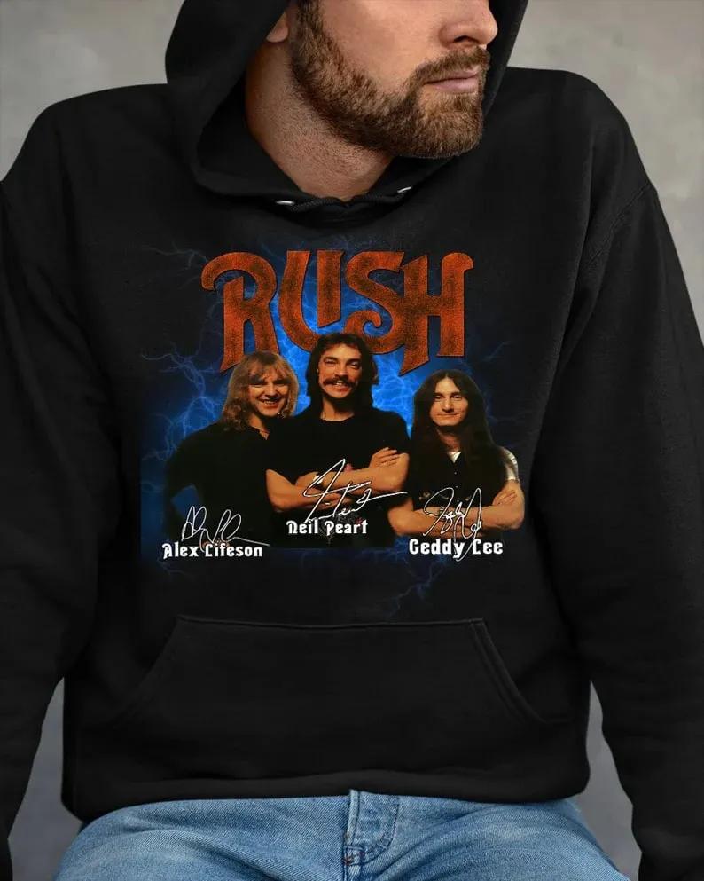 Rush Rock Band Vintage Style T-shirt