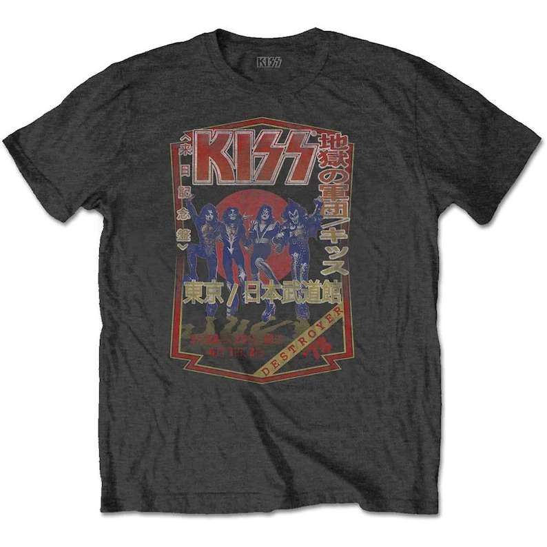 Sale Kiss Band Destroyer Tour 78 Unisex T Shirt