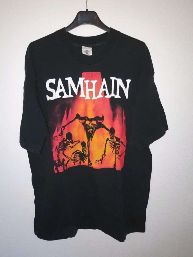 Samhain Rock Band Music T-shirt