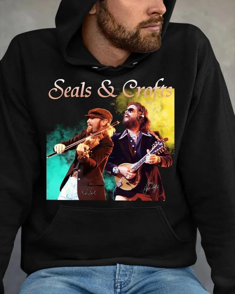 Seals And Crofts Rock Band Vintage Style T-shirt