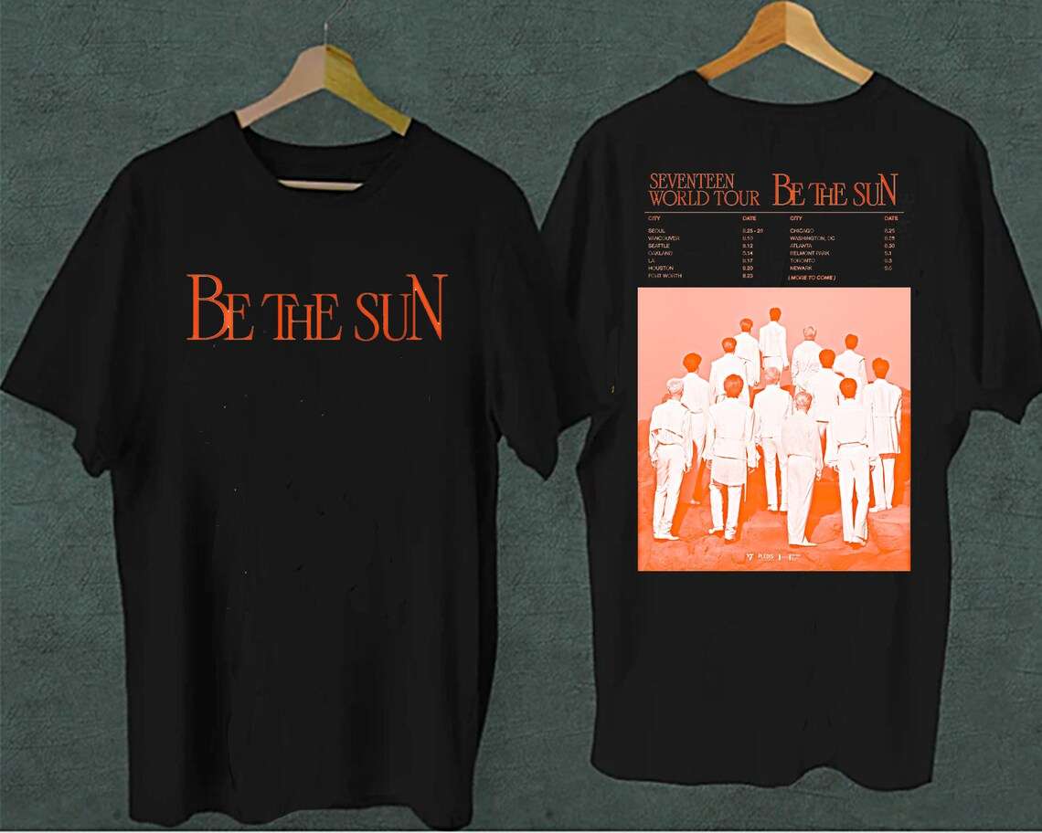 Seventeen World Tour 2022 Be The Sun Unisex T-shirt