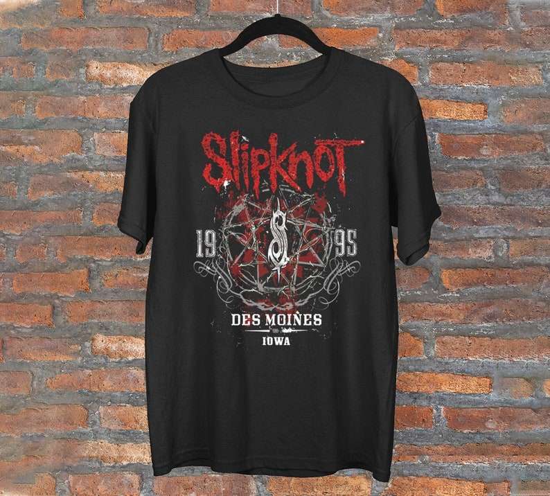 Slipknot 1995 Des Moines Iowa T-shirt Vintage