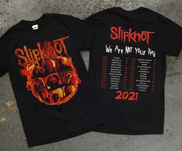 Slipknot We Are Not Your Kind Tour 2021 Unisex Graphic T-shirt