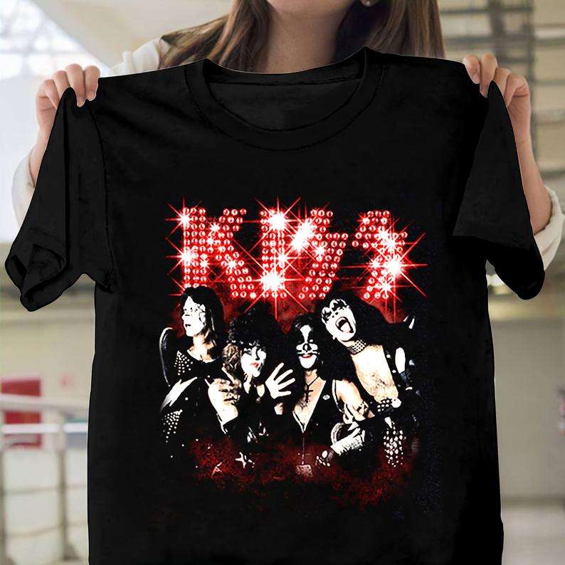 Smoke And Mirrors Kiss T Shirt