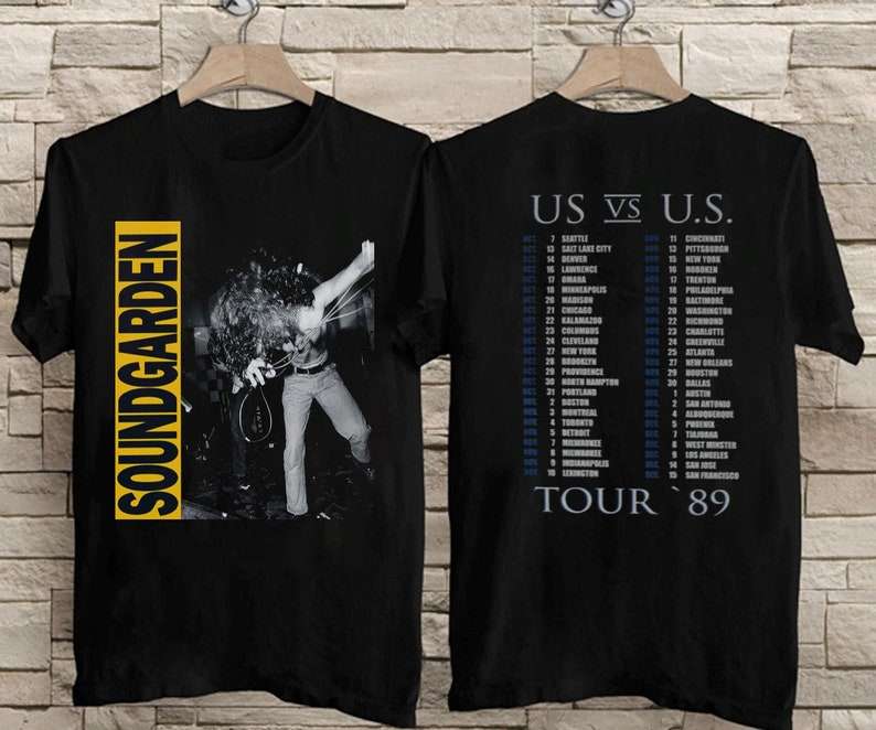 Soundgarden Louder Than Love 89 Tour T-shirt