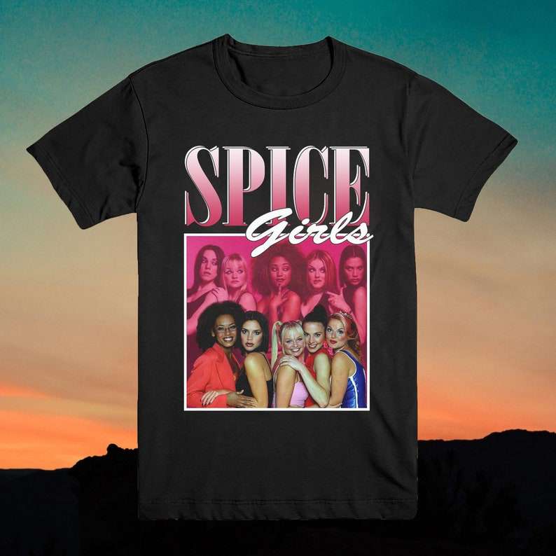 Spice Girls Band Music T-shirt Merch