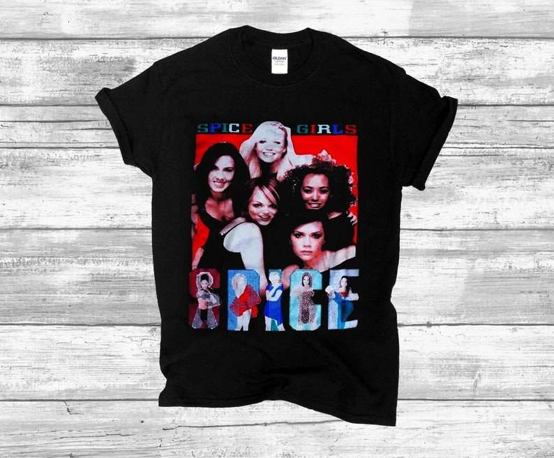 Spice Girls Spice World Tour Rap T-shirt